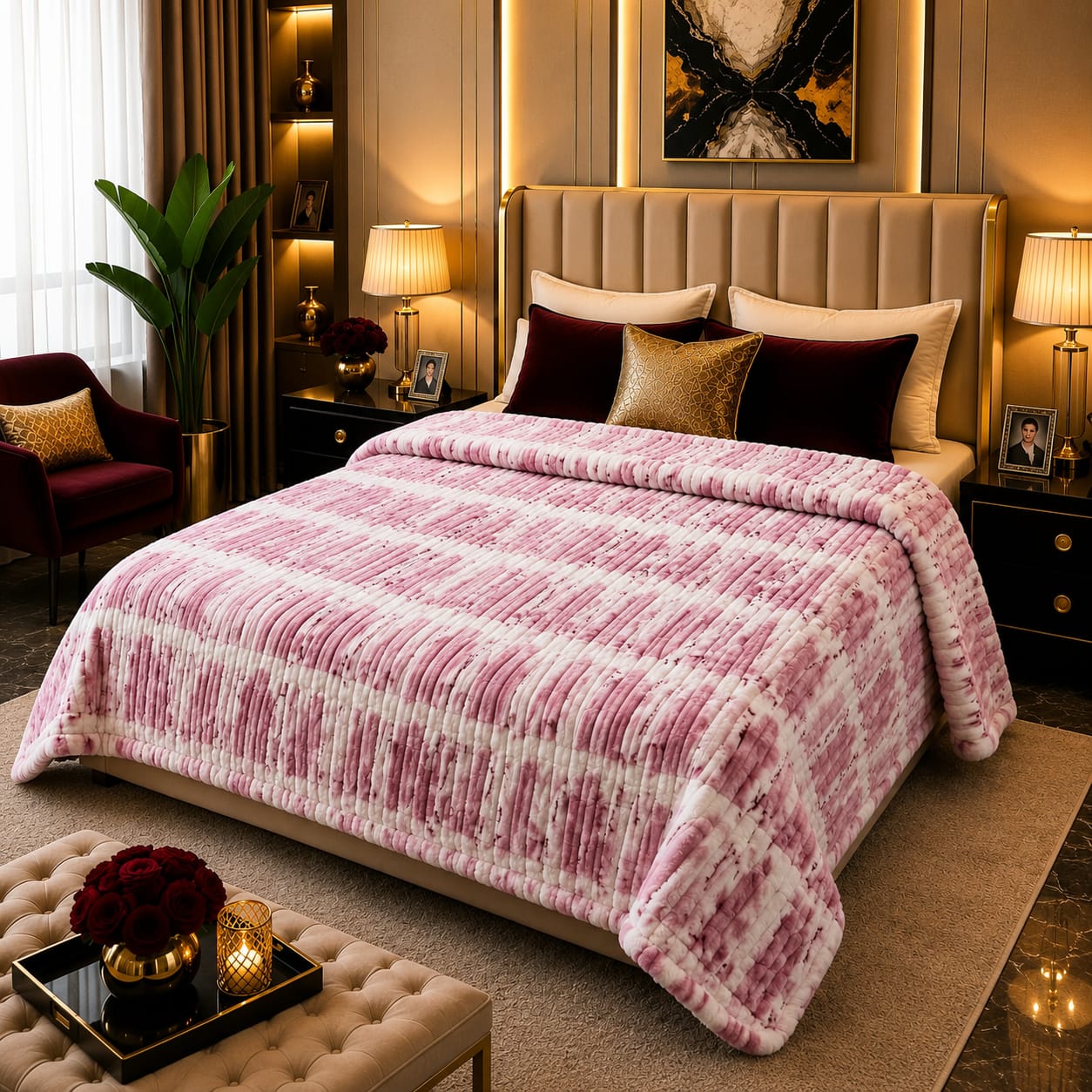 Luxury Cozy Blanket-Double Bed