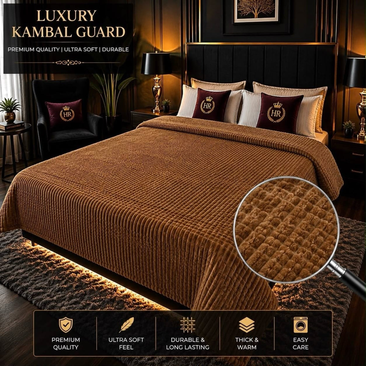 Luxury Cozy Blanket-Double Bed