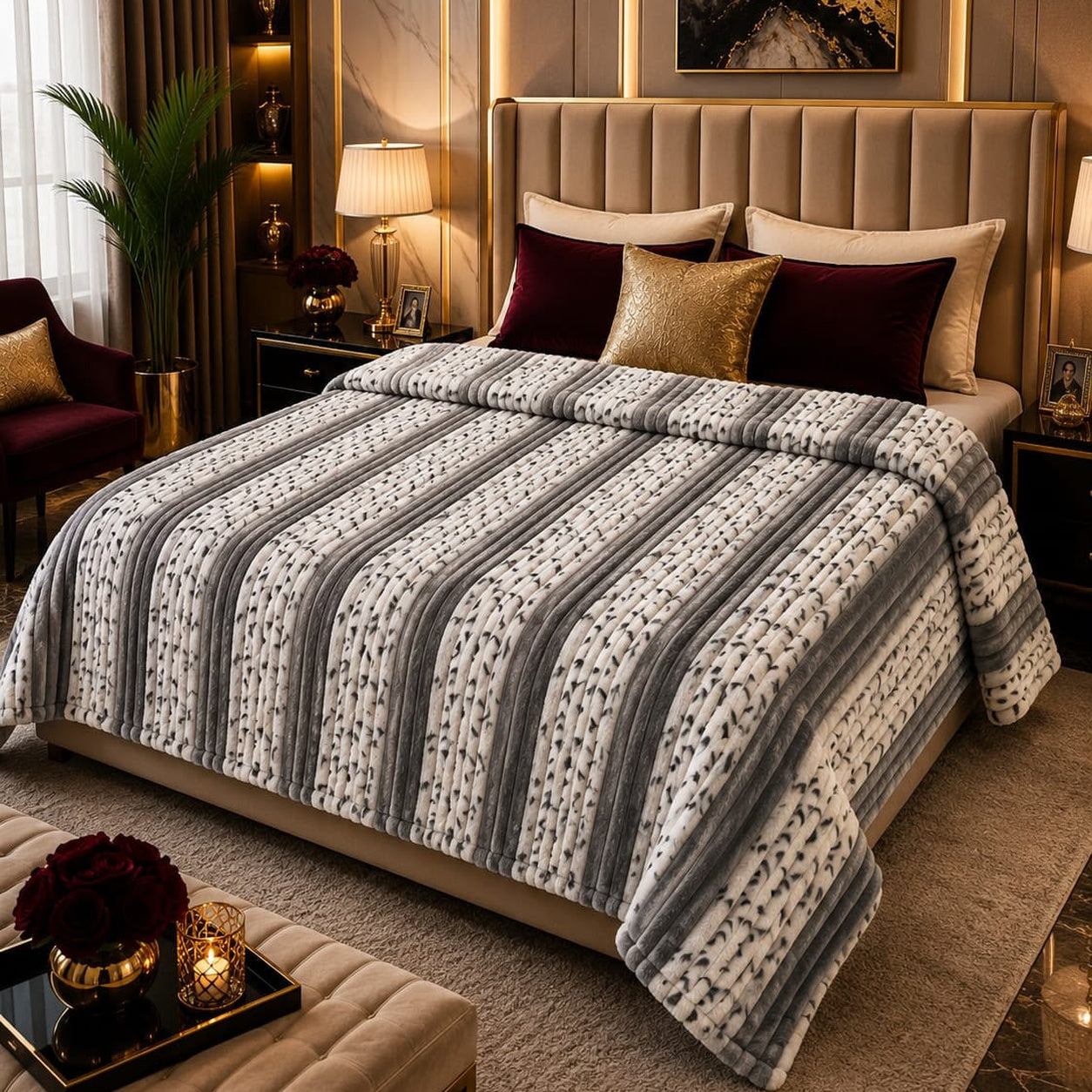 Luxury Cozy Blanket-Double Bed