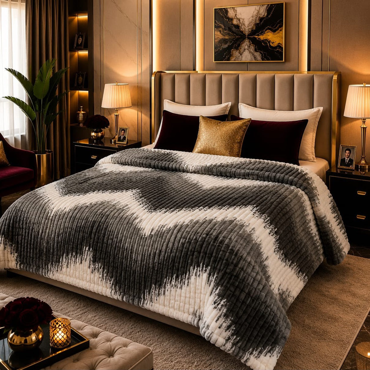 Luxury Cozy Blanket-Double Bed