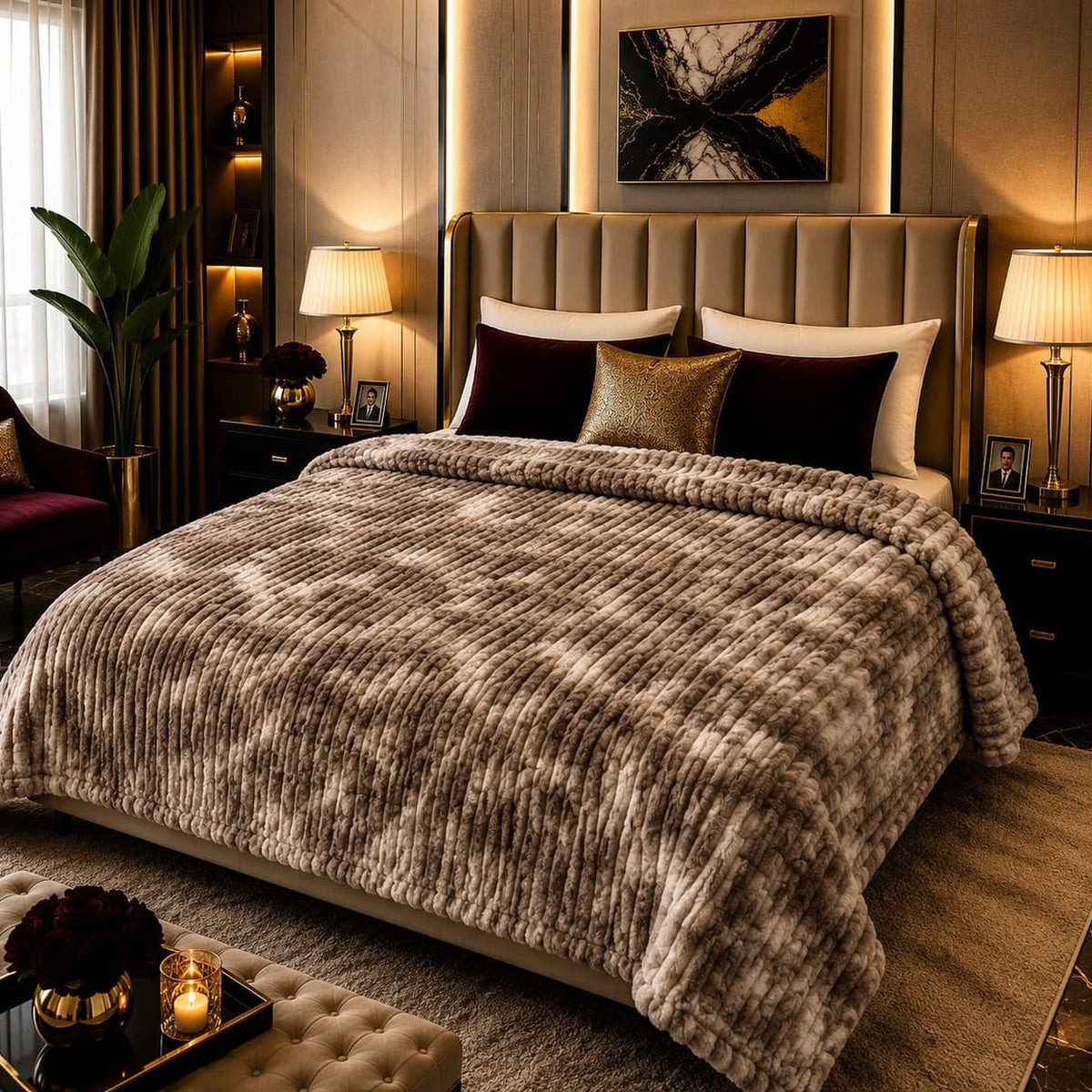 Luxury Cozy Blanket-Double Bed