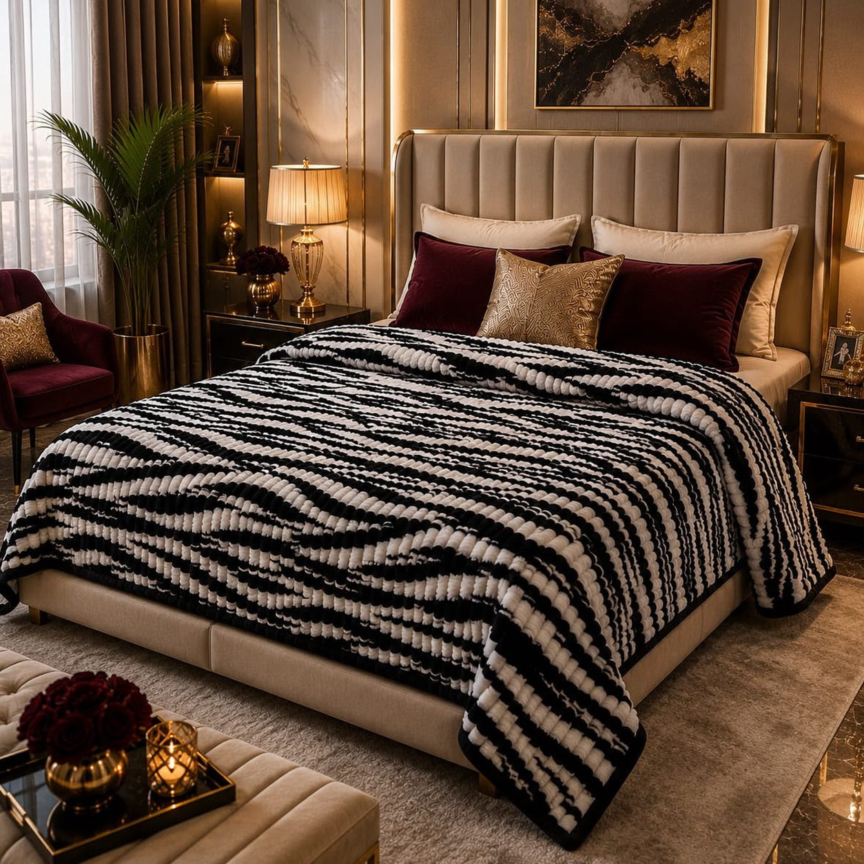 Luxury Cozy Blanket-Double Bed