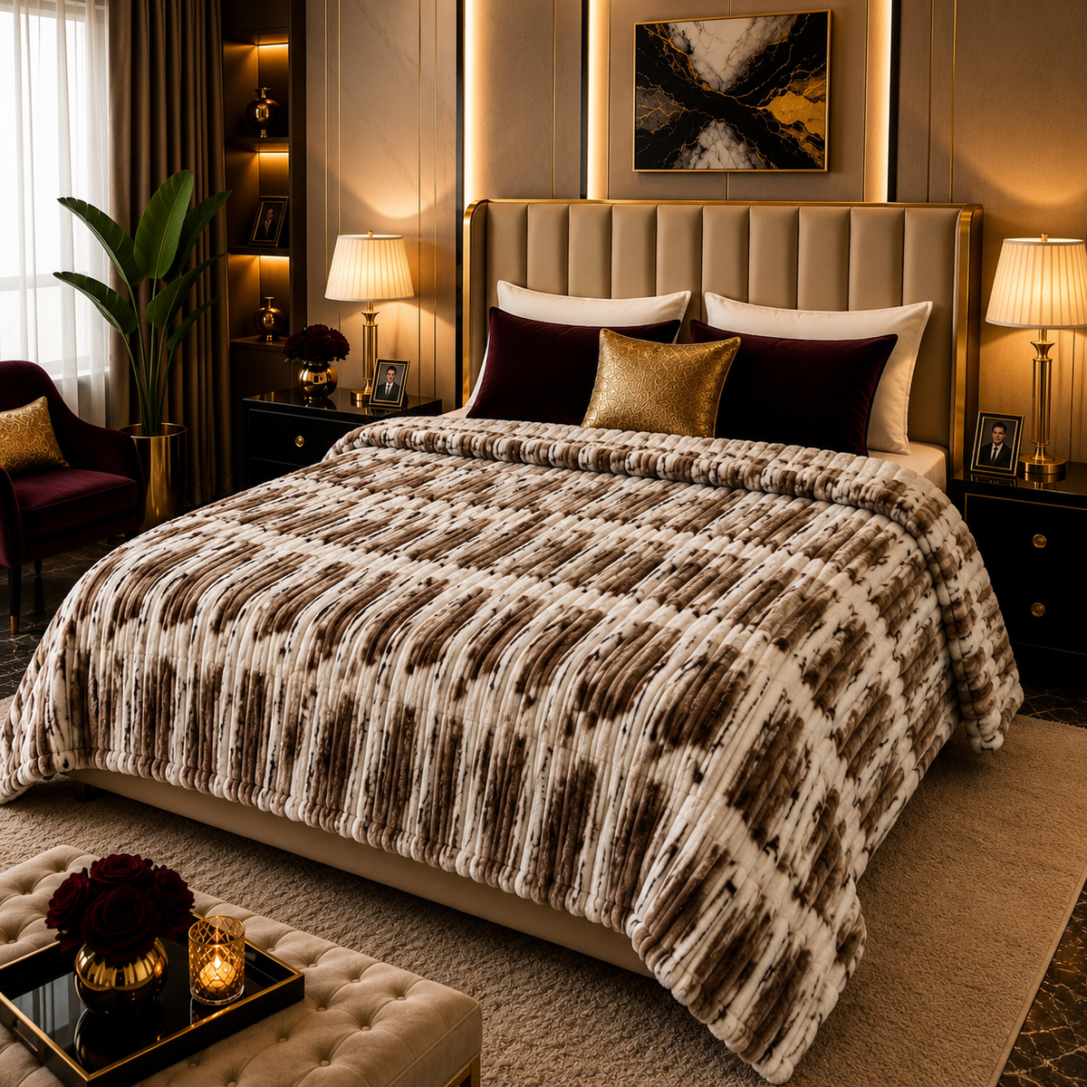 Luxury Cozy Blanket-Double Bed