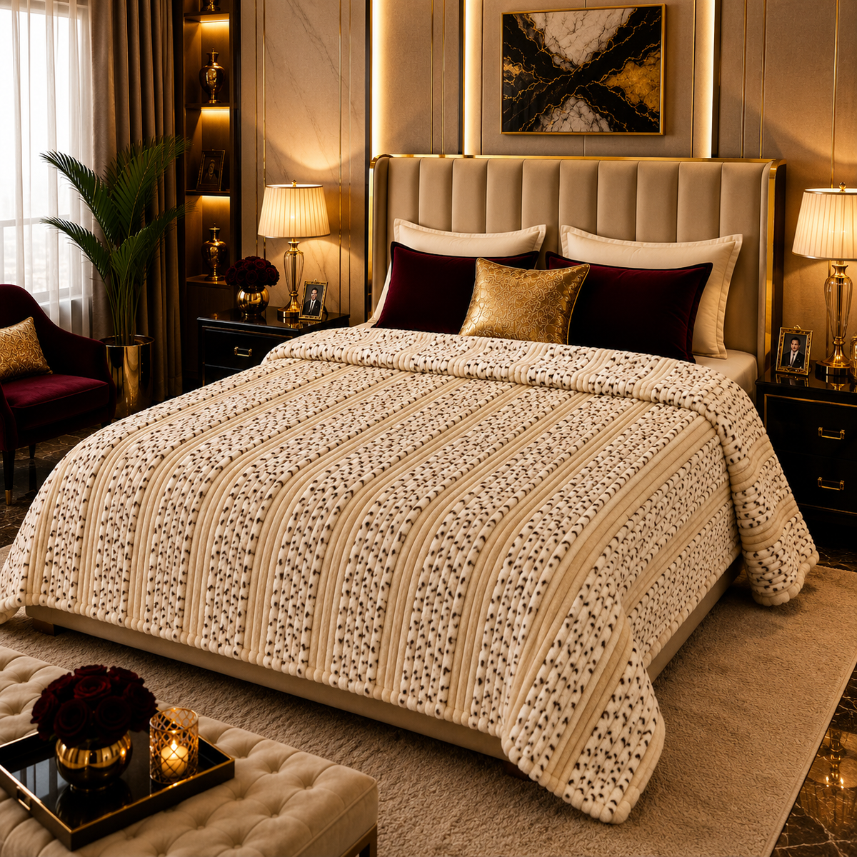 Luxury Cozy Blanket-Double Bed
