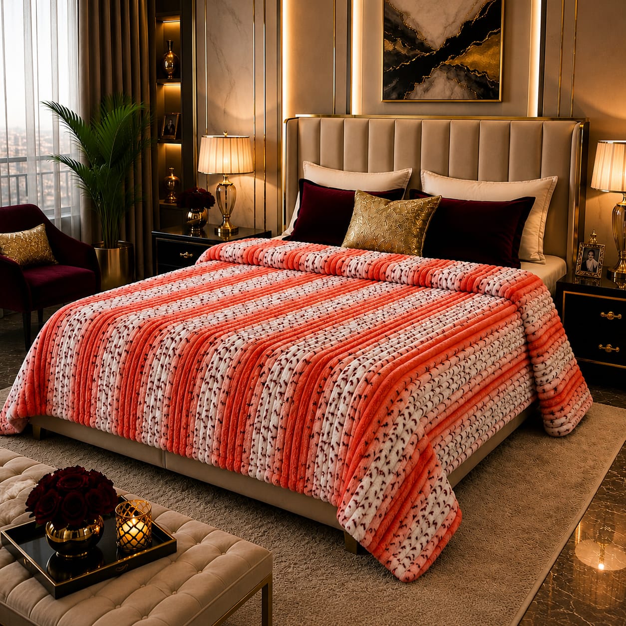 Luxury Cozy Blanket-Double Bed