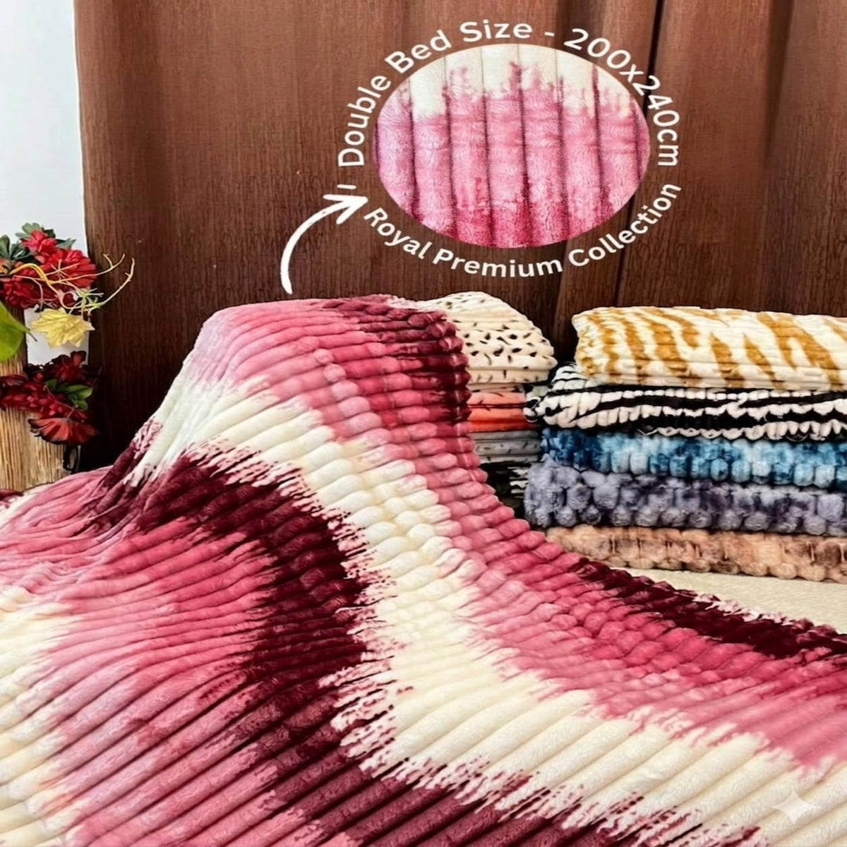 Luxury Cozy Blanket-Double Bed
