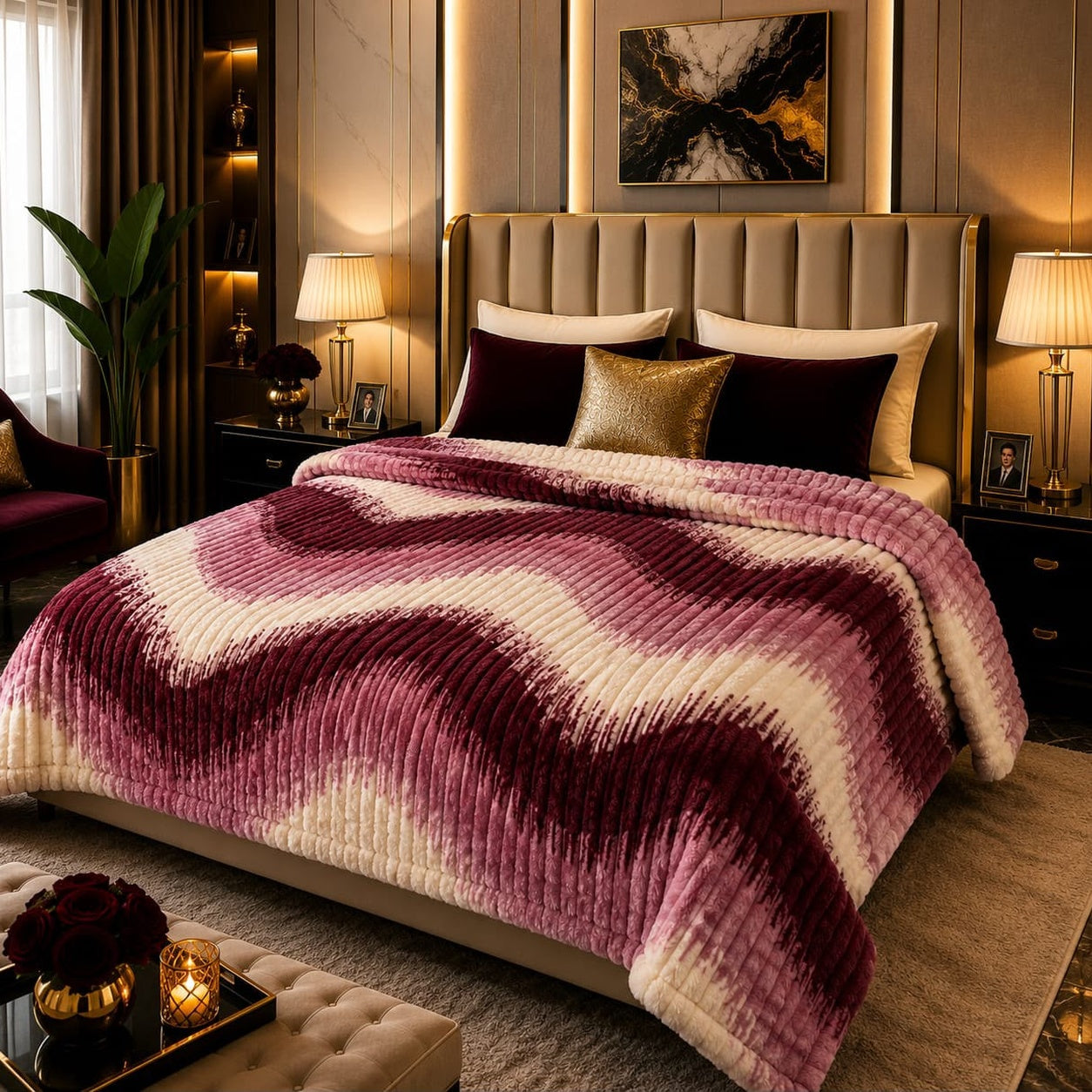 Luxury Cozy Blanket-Double Bed