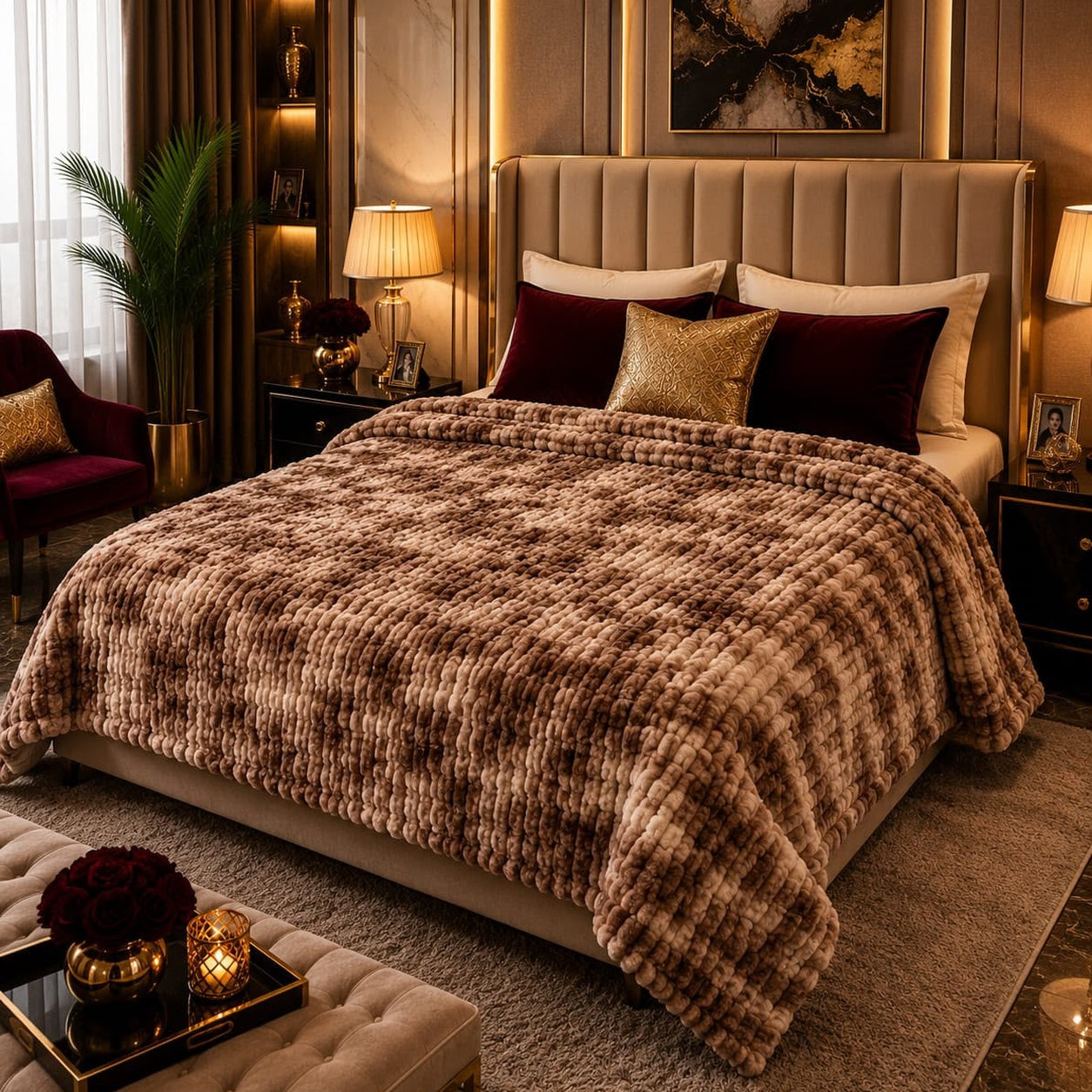 Luxury Cozy Blanket-Double Bed