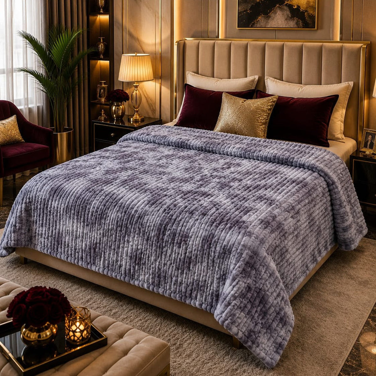 Luxury Cozy Blanket-Double Bed